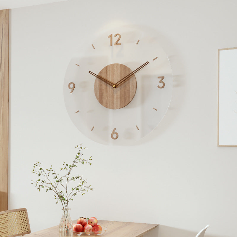 Nokmo | Scandinavian Style Wooden Wall Clock - WoodWave