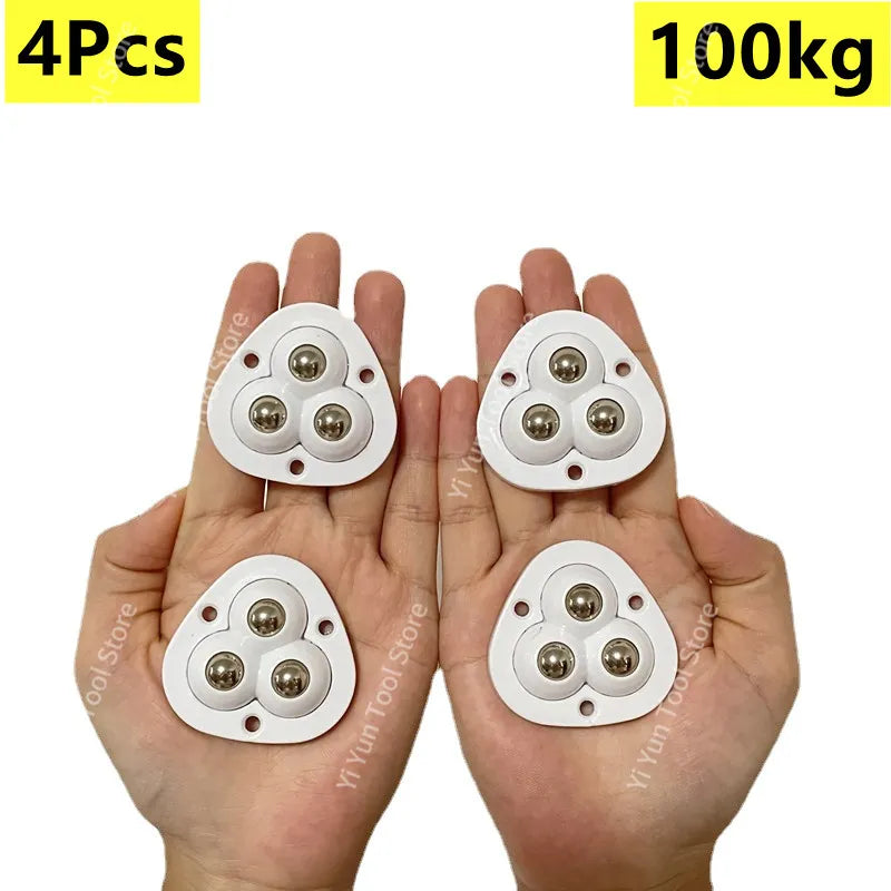 Nokmo | Self-Adhesive Full Rotating Furniture Mover Wheel Rollers