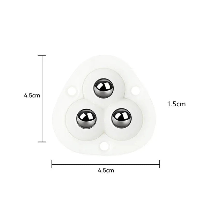 Nokmo | Self-Adhesive Full Rotating Furniture Mover Wheel Rollers