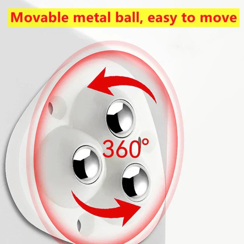 Nokmo | Self-Adhesive Full Rotating Furniture Mover Wheel Rollers