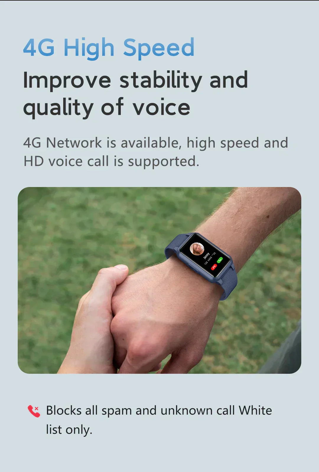 Nokmo | Senior Safety Watch with Fall Detection and GPS – Smart Care Smartwatch
