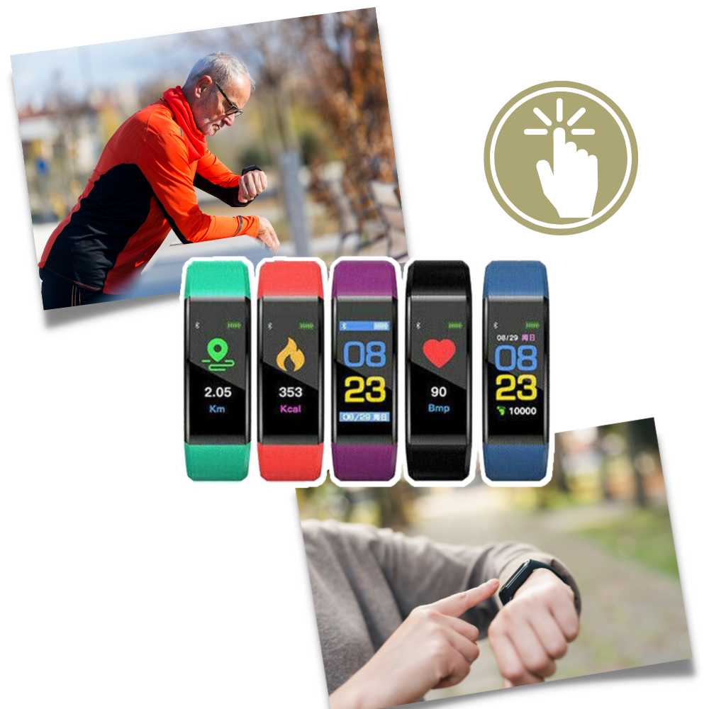 Nokmo | Senior Smartwatch | Heart Rate & Blood Pressure Always in View