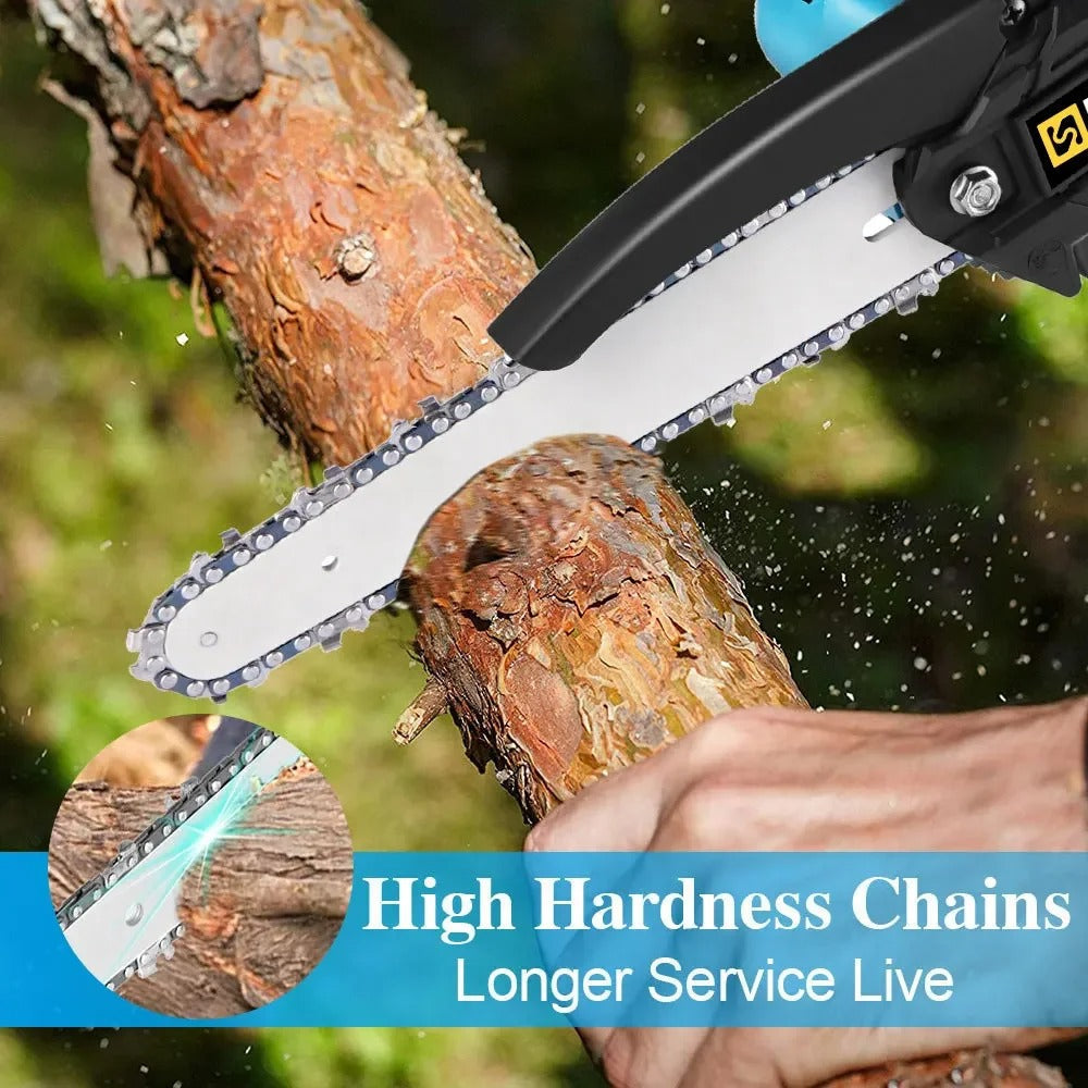 Nokmo | SharpCut 6” Cordless Chainsaw | Powerful and Ergonomic | Lightweight