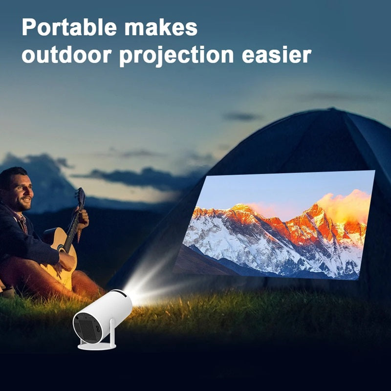 Nokmo | Smart 4K Mini Projector with Dual WiFi and Bluetooth Connection
