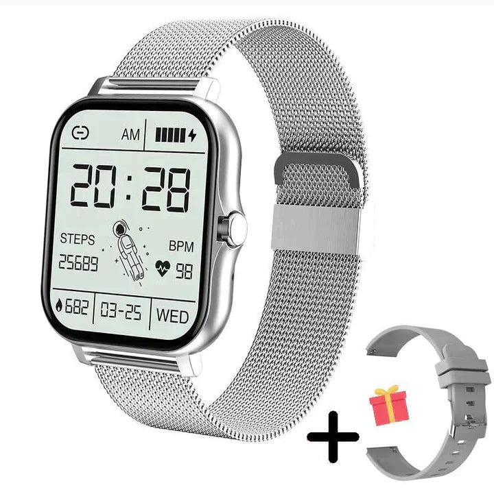 Nokmo | Smartwatch 1.83 inch – Fitness watch with health functions and Bluetooth calling