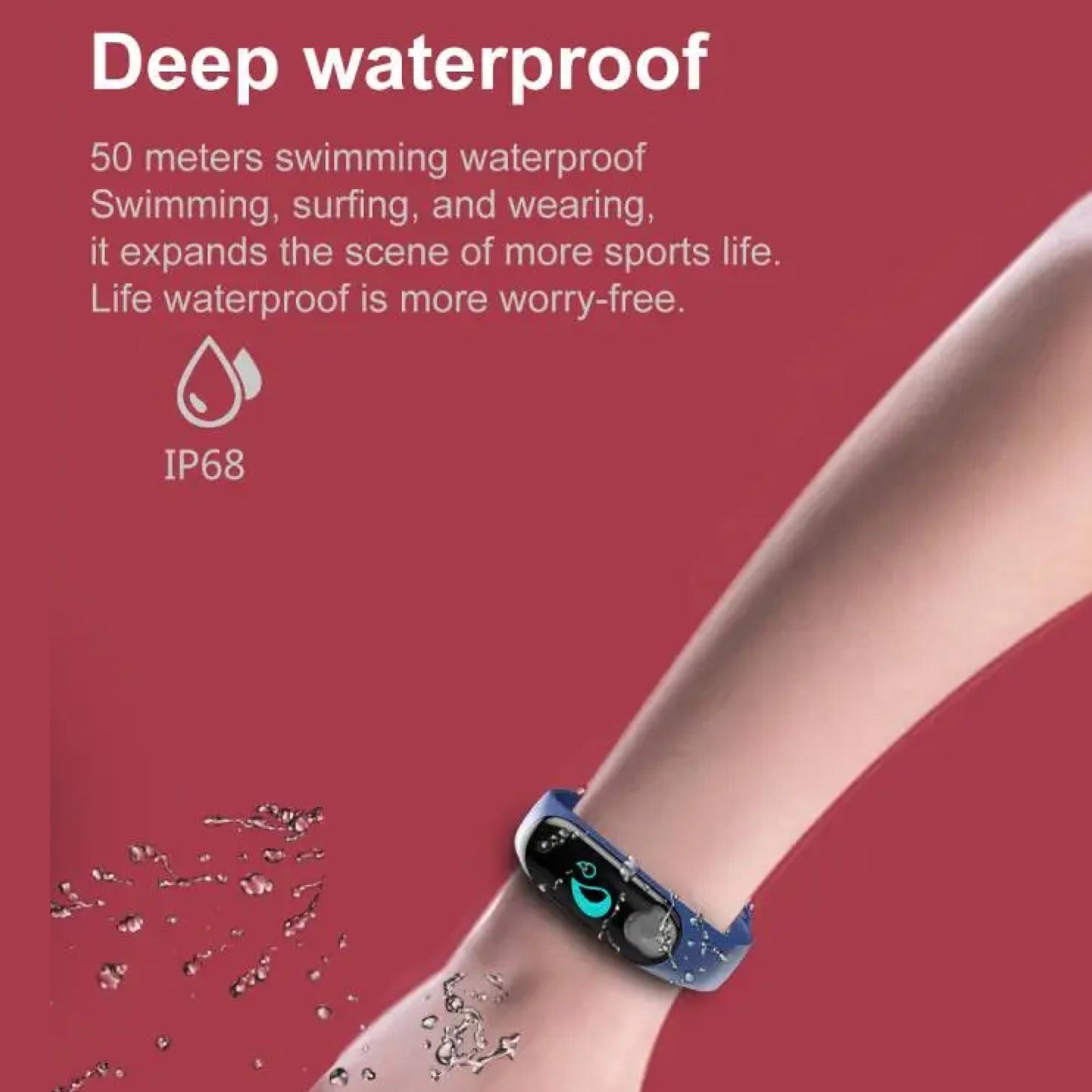Nokmo | Smartwatch with Blood Pressure and Heart Rate Monitor