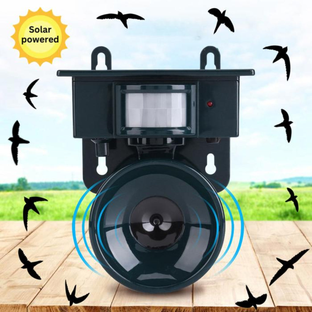 Nokmo | Solar Motion Sensor Bird Repeller & Scarer