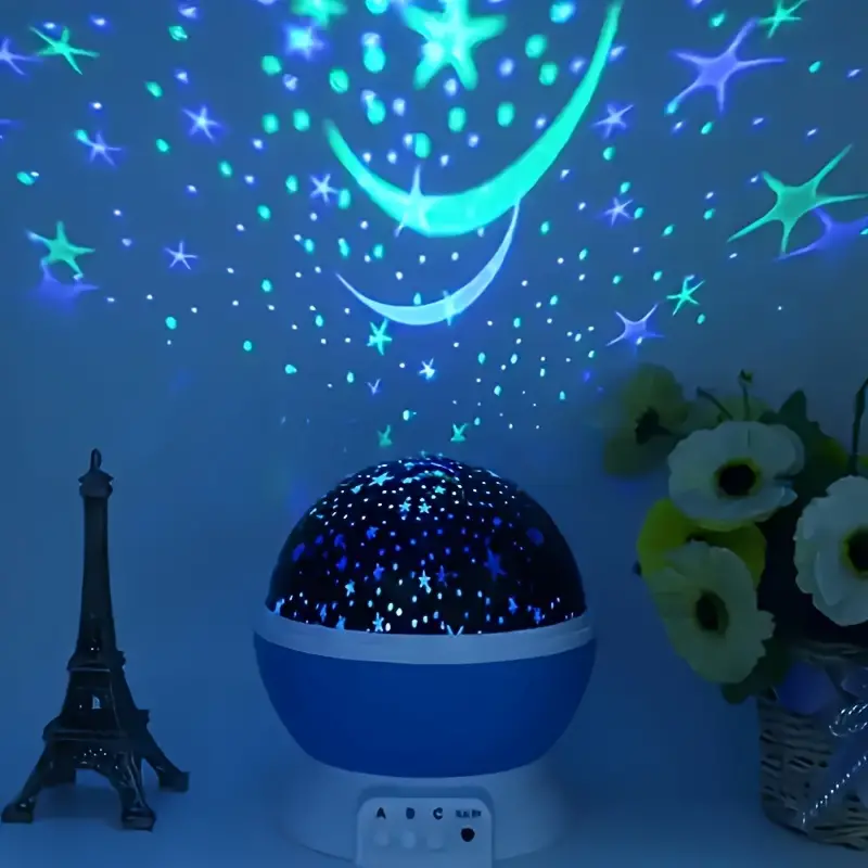 Nokmo | Star Projector Night Light | Soothing Sky Projection with Music