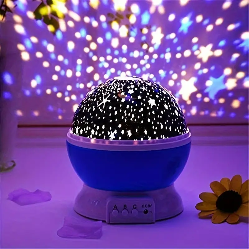 Nokmo | Star Projector Night Light | Soothing Sky Projection with Music