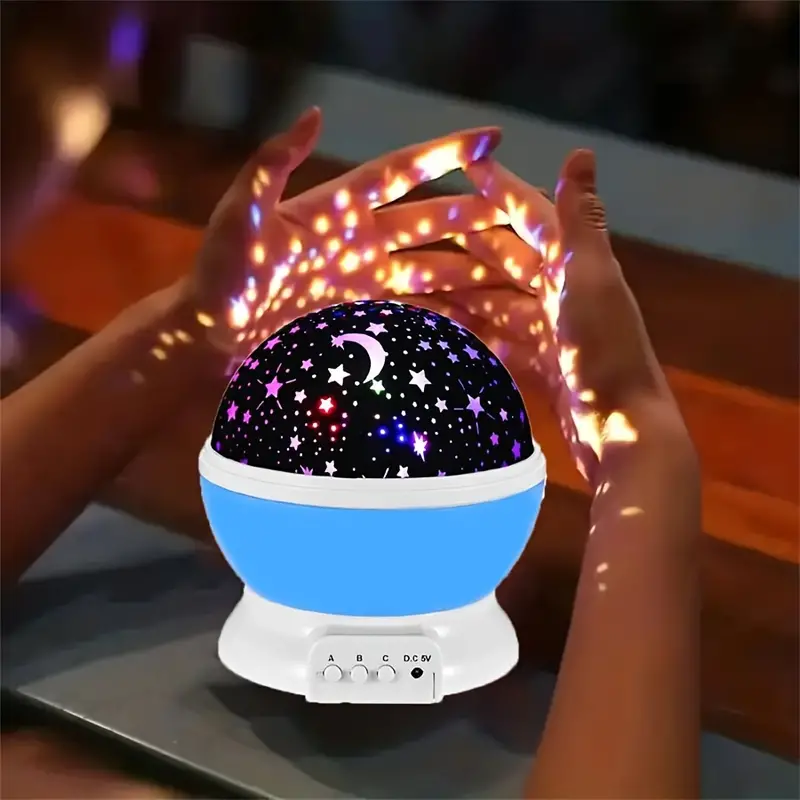 Nokmo | Star Projector Night Light | Soothing Sky Projection with Music