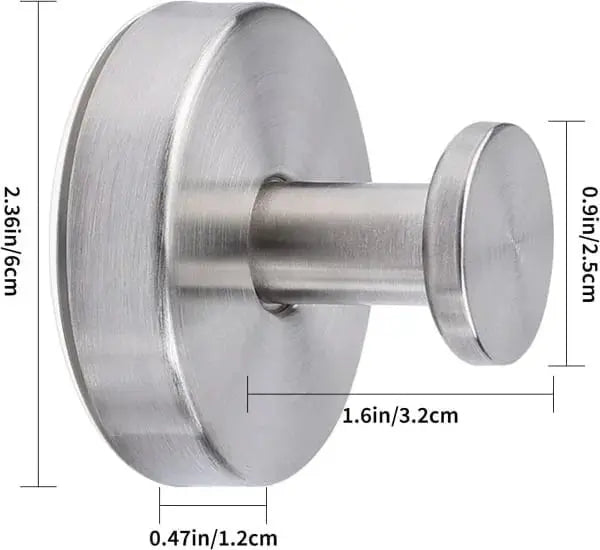 Nokmo | Strong Suction Cup Hooks (5kg Load) | Heavy Duty, Weatherproof & Damage-Free Hanging