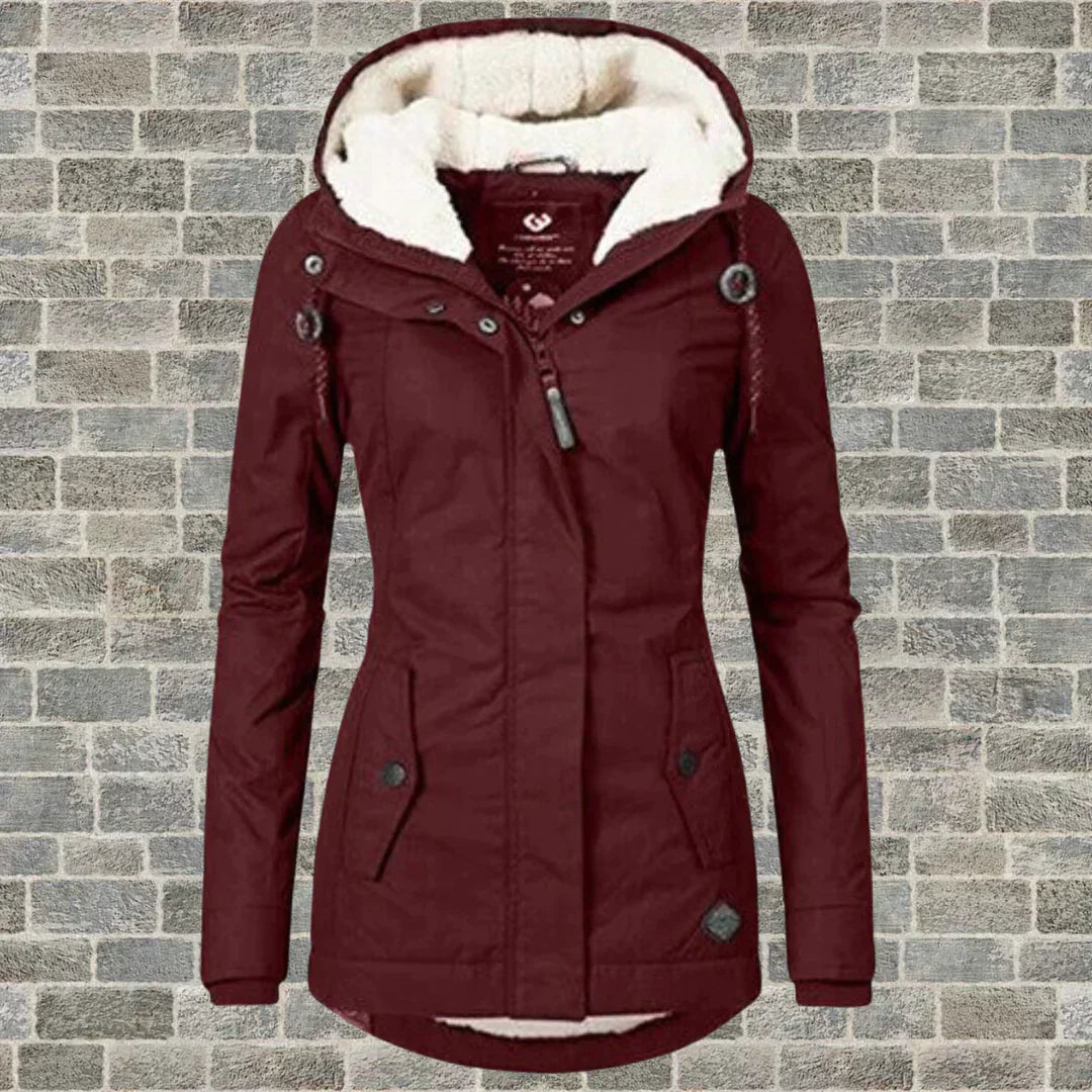 Nokmo | Stylish Coat with Hood for Winter and Autumn