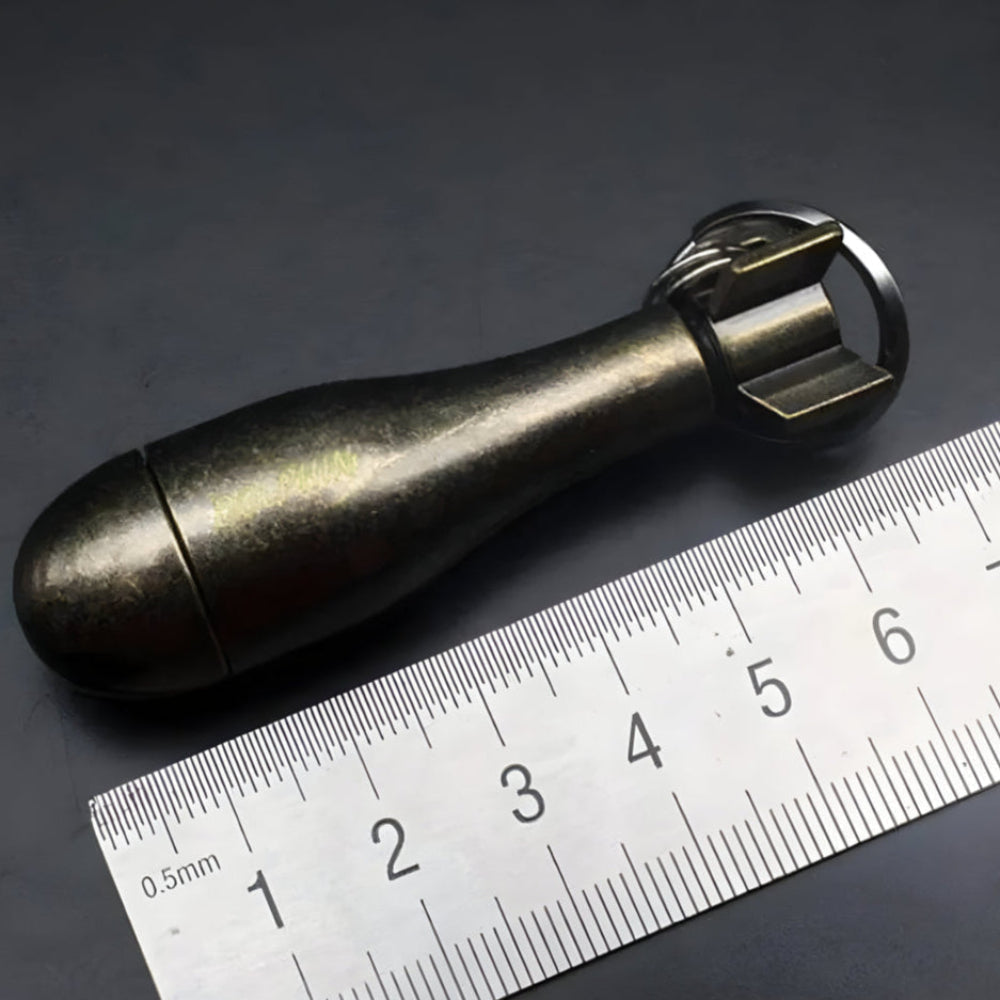 Nokmo | Survival Waterproof Flint Fire Starter Keychain