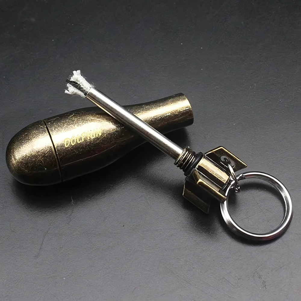 Nokmo | Survival Waterproof Flint Fire Starter Keychain
