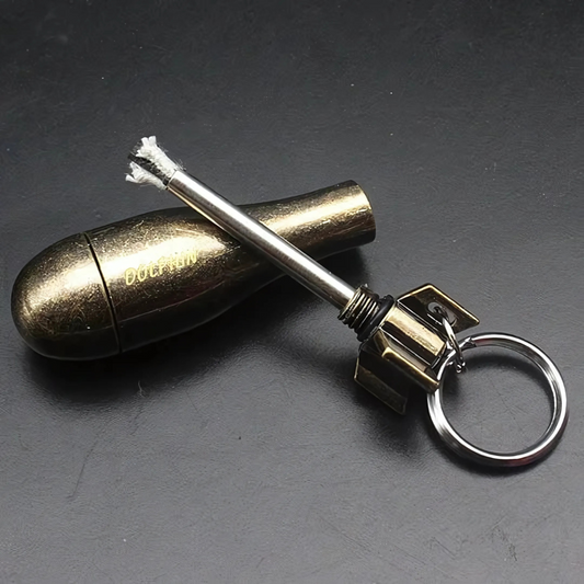 Nokmo | Survival Waterproof Flint Fire Starter Keychain