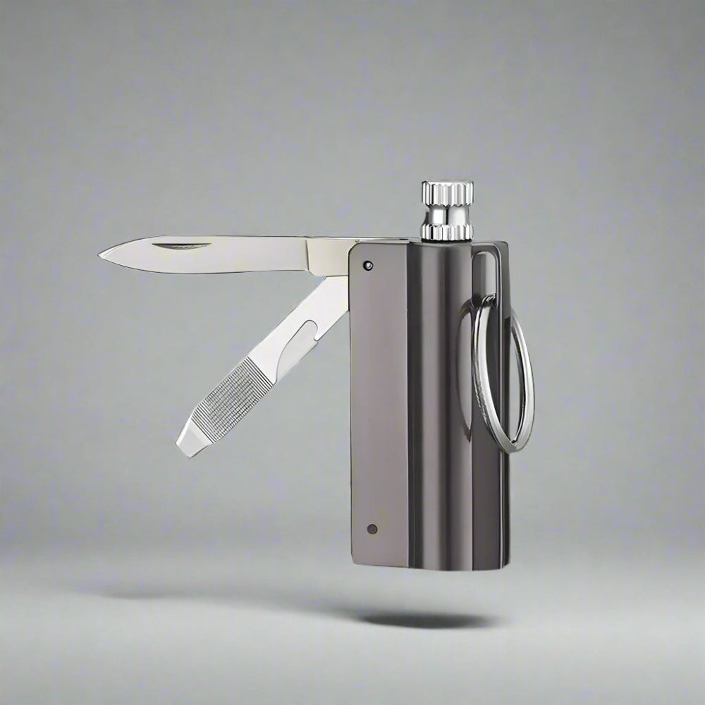 Nokmo | Survival Waterproof Flint Fire Starter Keychain