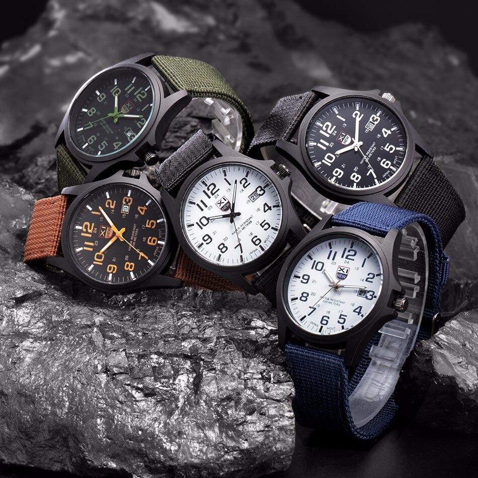 Nokmo | Tactical Men's Watch AdventureTime – Waterproof and Shock Resistant with LED