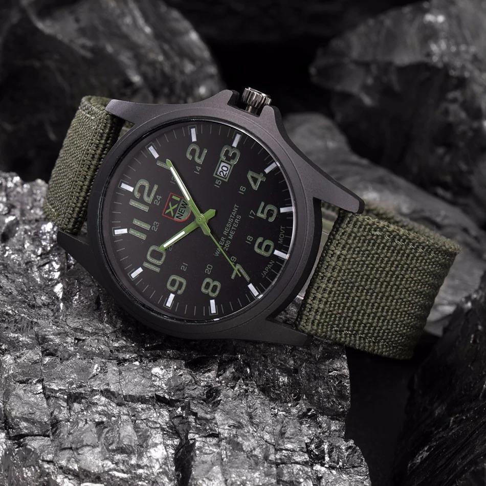 Nokmo | Tactical Men's Watch AdventureTime – Waterproof and Shock Resistant with LED