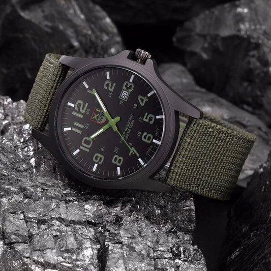 Nokmo | Tactical Men's Watch AdventureTime – Waterproof and Shock Resistant with LED