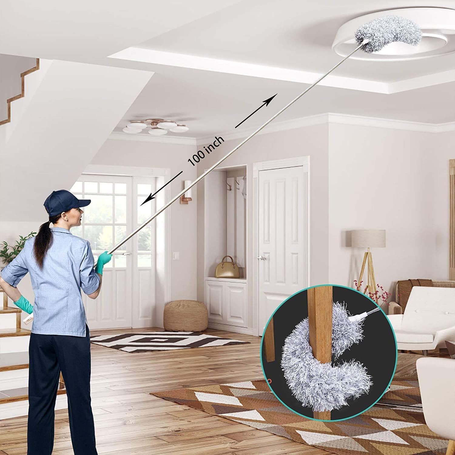 Nokmo | Telescopic Duster with Long Arm for High Places