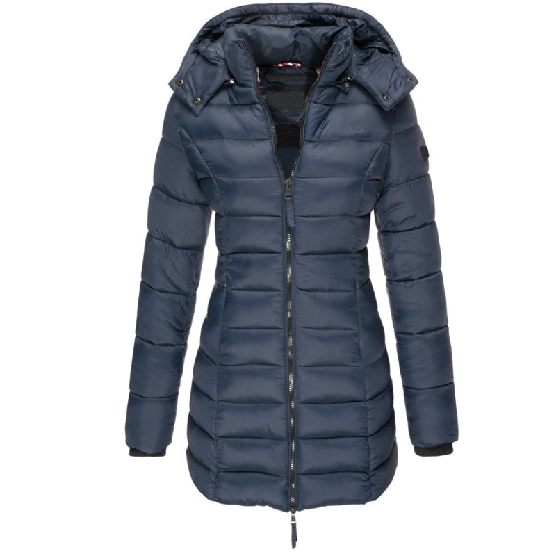 Nokmo The Best and Coziest Winter Jacket with Hood and Zipper