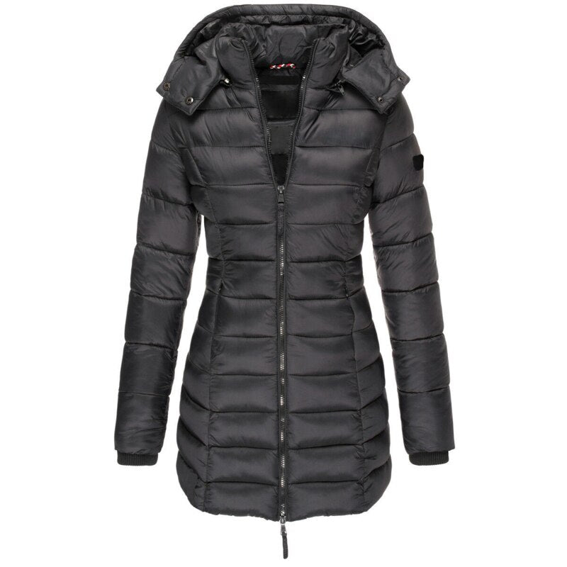 Nokmo The Best and Coziest Winter Jacket with Hood and Zipper