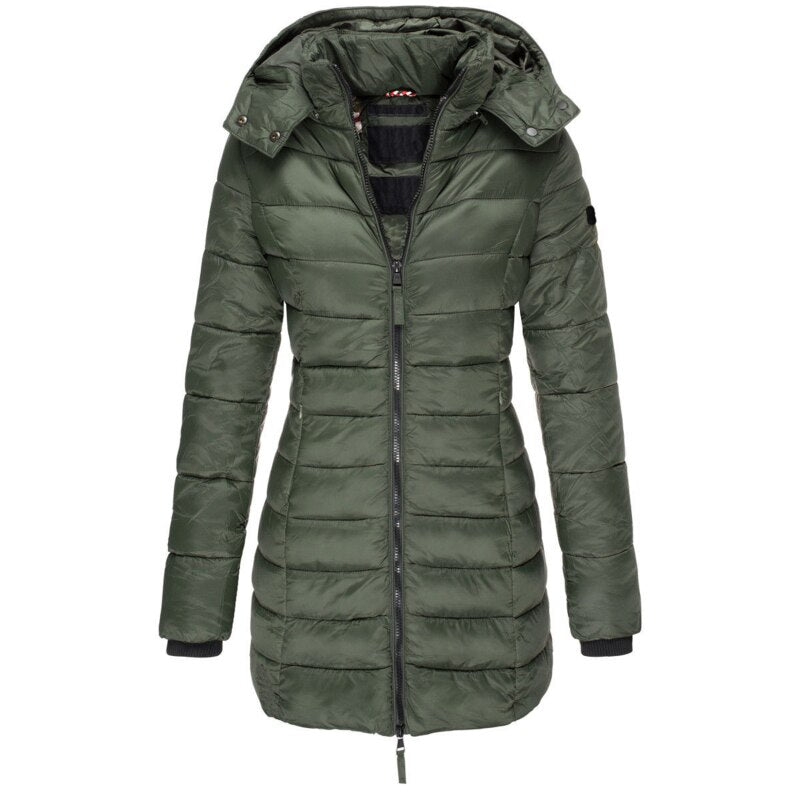 Nokmo The Best and Coziest Winter Jacket with Hood and Zipper