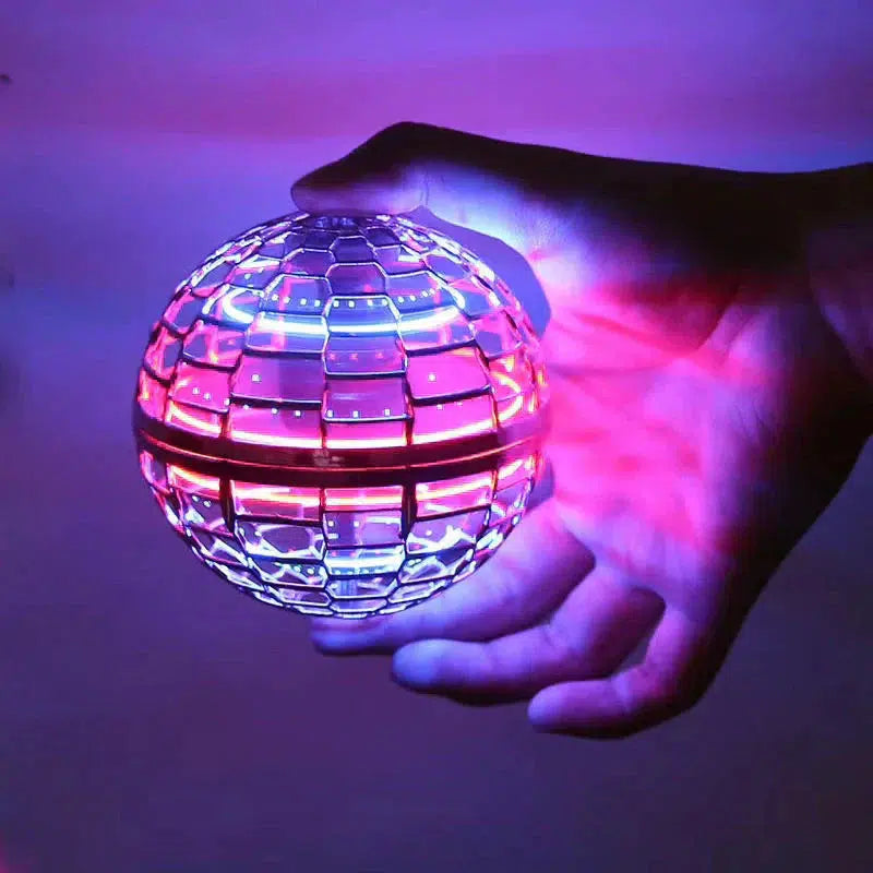 Nokmo | The Original Flying Orb Ball | Aerodynamic Flight Spinner with LED Effects | 360° Rotation & Boomerang Function | Shock-Resistant Housing & USB Fast Charging