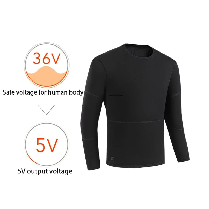 Nokmo | Thermal Heated Top - Heated Jacket for Men & Women