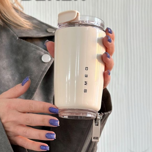 Nokmo | Thermos Cup 500ml | Elegant, Durable and Insulated | Stainless Steel