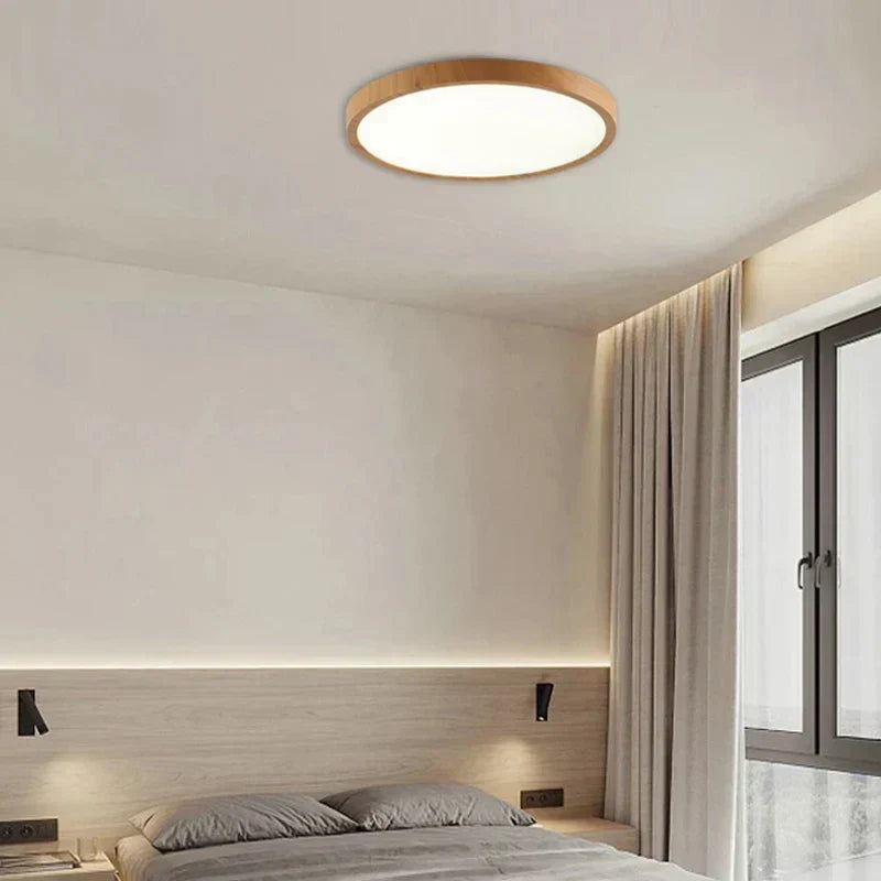 Nokmo | Thin Circular Ceiling Lamp | Adjustable LED Light, Modern | Living Room & Bedroom