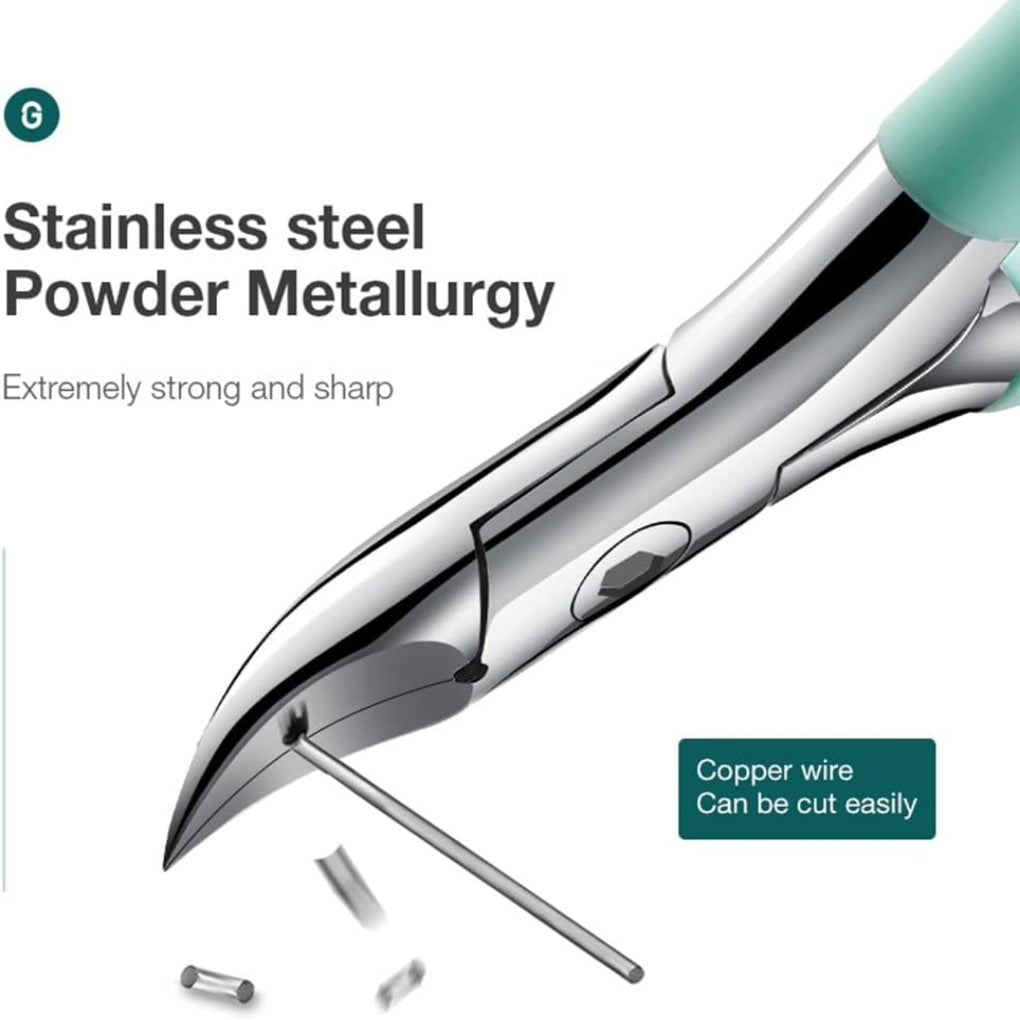 Nokmo | Toenail Clippers for Seniors Curved Blades
