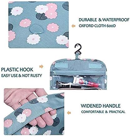 Nokmo | TravelEase Toiletry Bag | Water-Resistant and Organized | Travel