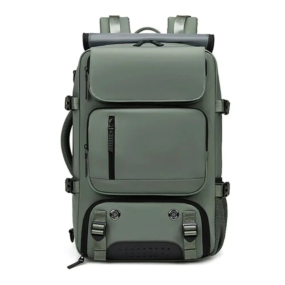 Nokmo | TRAVELMAX Pack – Large Waterproof Travel Backpack with USB Charging Port