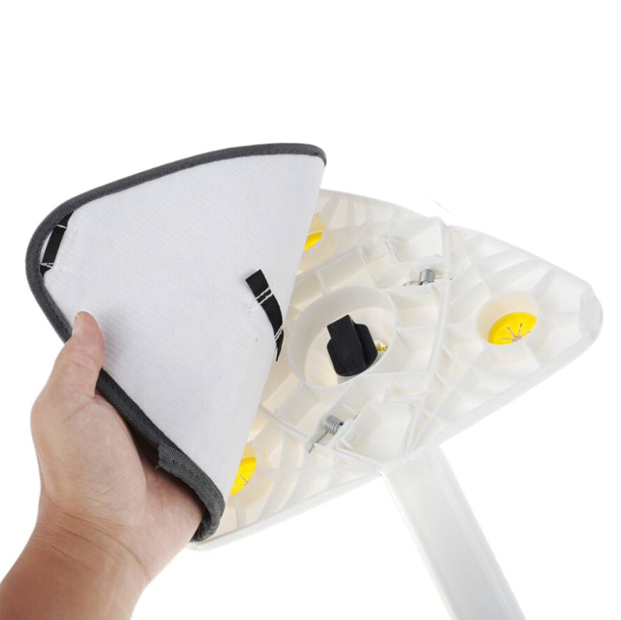 Nokmo | Triangular Mop with 360° Swivel Head for All Surfaces