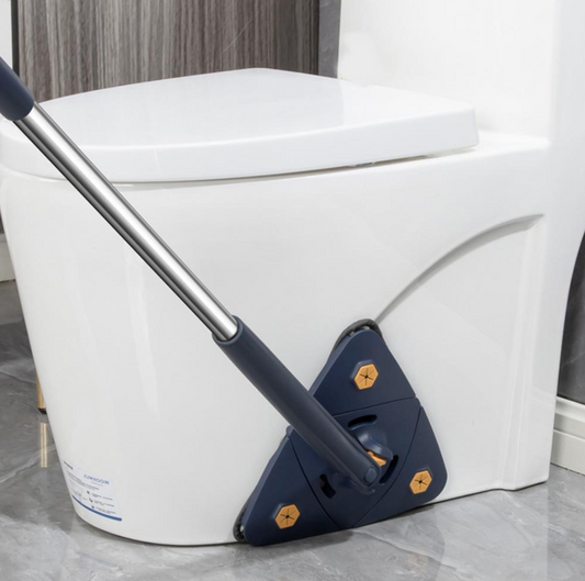 Nokmo | Triangular Mop with 360° Swivel Head for All Surfaces
