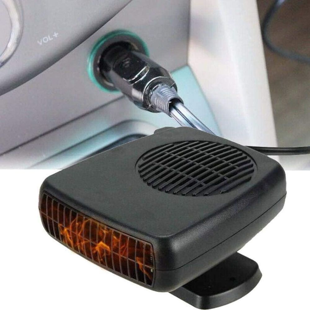 Nokmo | TurboHeat | 12V Car Heater – 150W/300W Ceramic Fan Heater, Portable Car Dehumidifier & Heater