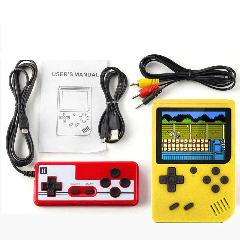 Nokmo | Ultimate 400-in-1 Retro Gaming Console – Classic Portable Handheld Game Player with TV Output