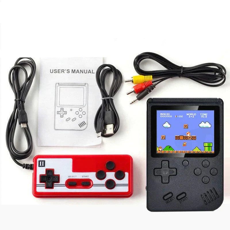 Nokmo | Ultimate 400-in-1 Retro Gaming Console – Classic Portable Handheld Game Player with TV Output