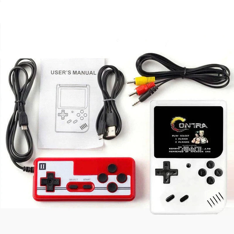 Nokmo | Ultimate 400-in-1 Retro Gaming Console – Classic Portable Handheld Game Player with TV Output