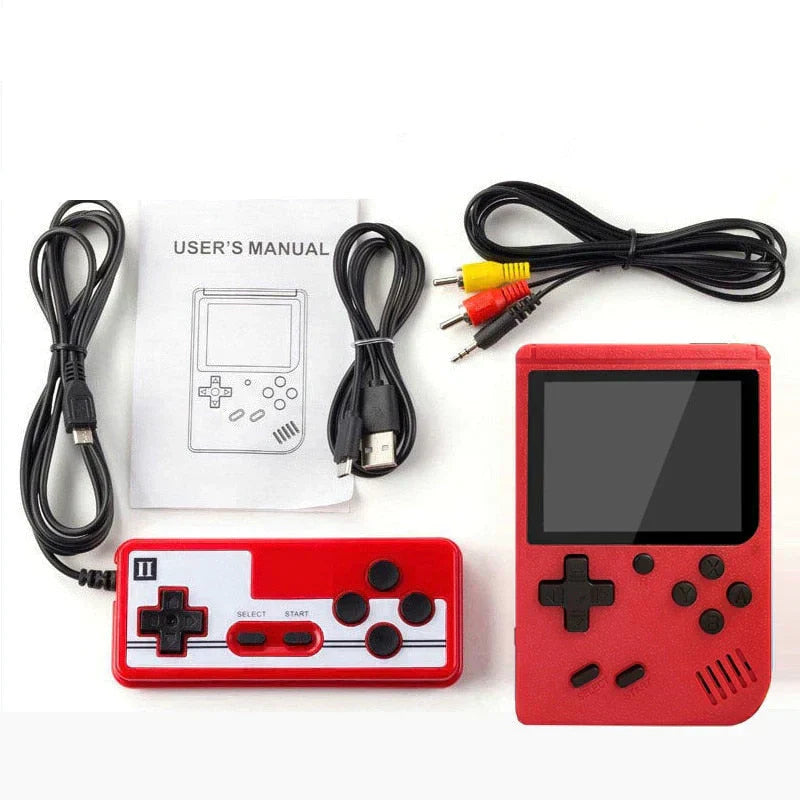 Nokmo | Ultimate 400-in-1 Retro Gaming Console – Classic Portable Handheld Game Player with TV Output