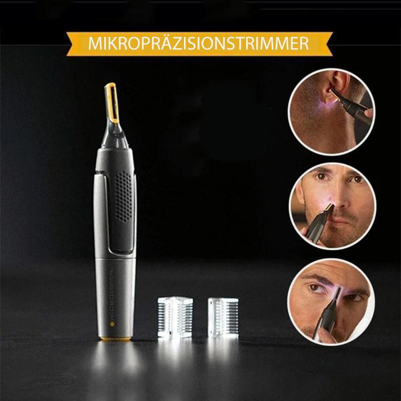 Nokmo | Ultra-thin Precision Trimmer | Micro-Oscillation Blades | Titanium Stainless Steel Technology | Integrated LED Lighting | Ergonomic Design
