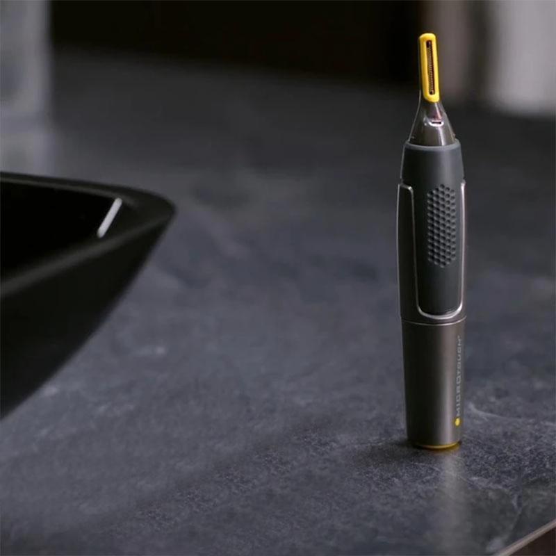 Nokmo | Ultra-thin Precision Trimmer | Micro-Oscillation Blades | Titanium Stainless Steel Technology | Integrated LED Lighting | Ergonomic Design