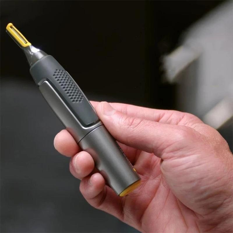 Nokmo | Ultra-thin Precision Trimmer | Micro-Oscillation Blades | Titanium Stainless Steel Technology | Integrated LED Lighting | Ergonomic Design