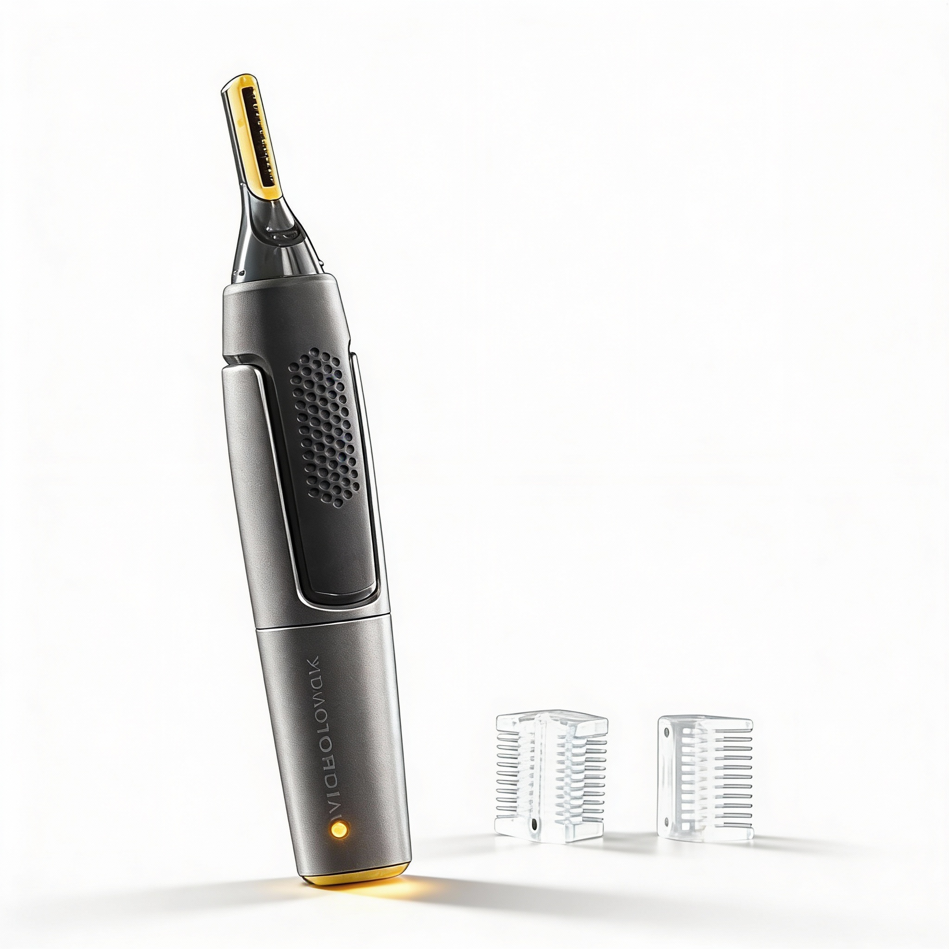 Nokmo | Ultra-thin Precision Trimmer | Micro-Oscillation Blades | Titanium Stainless Steel Technology | Integrated LED Lighting | Ergonomic Design