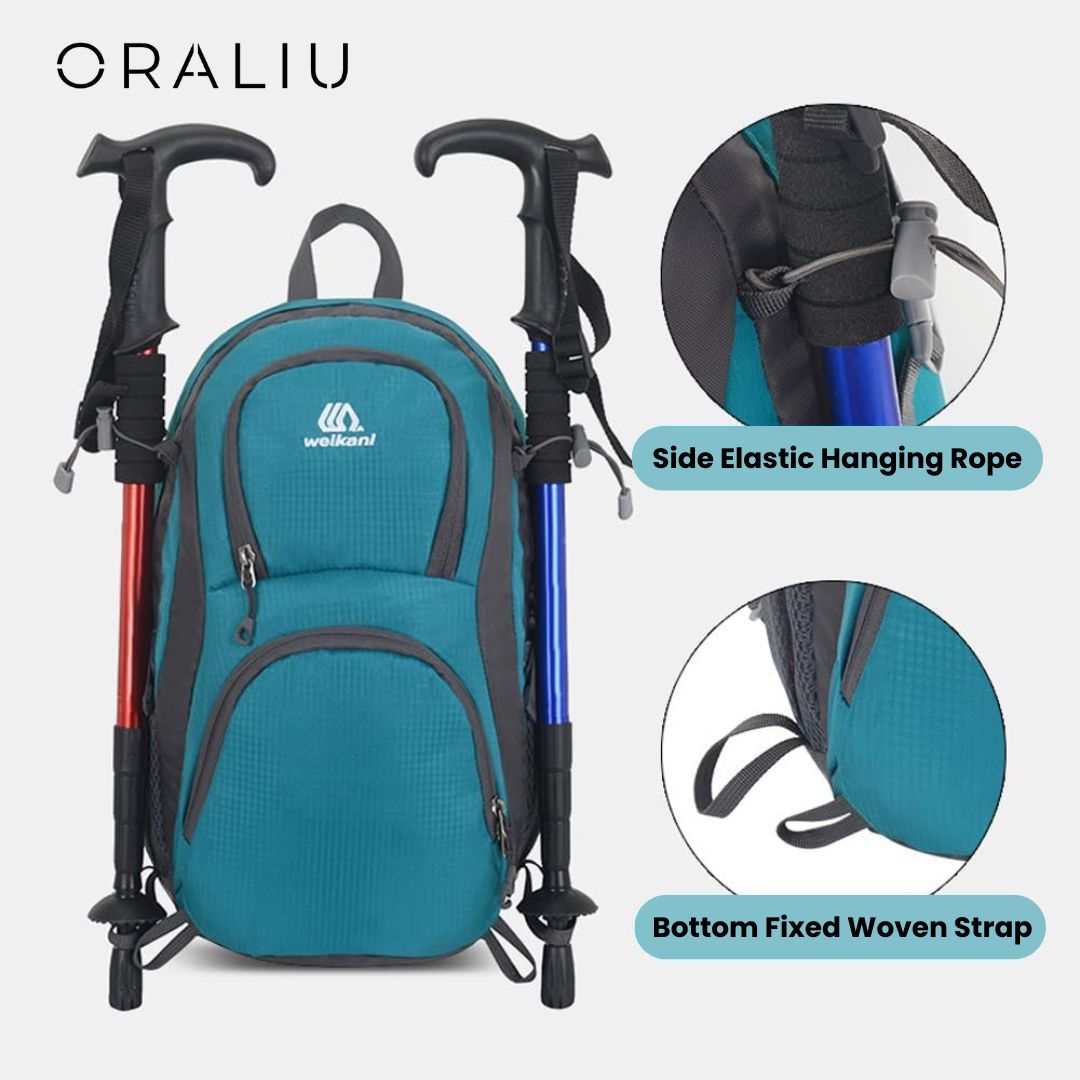 Nokmo | Ultralight Waterproof Outdoor Backpack – Lightweight Daypack for Hiking, Camping & Travel