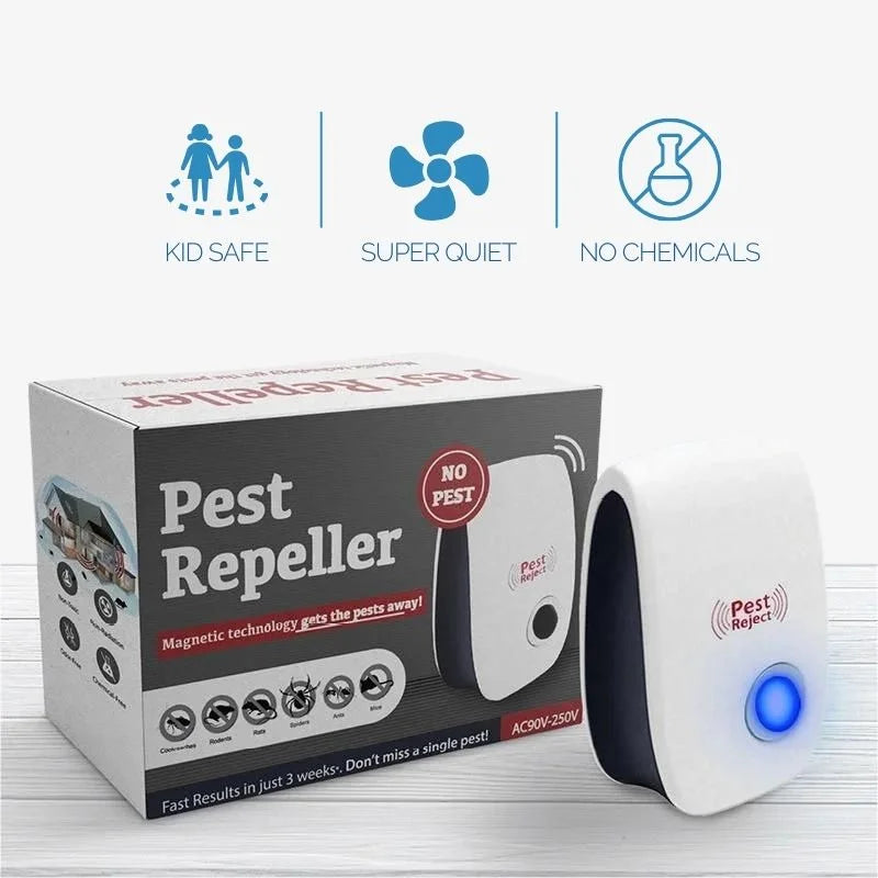 Nokmo | Ultrasonic Mouse Repeller – Odorless Pest Control Safe for Children & Pets