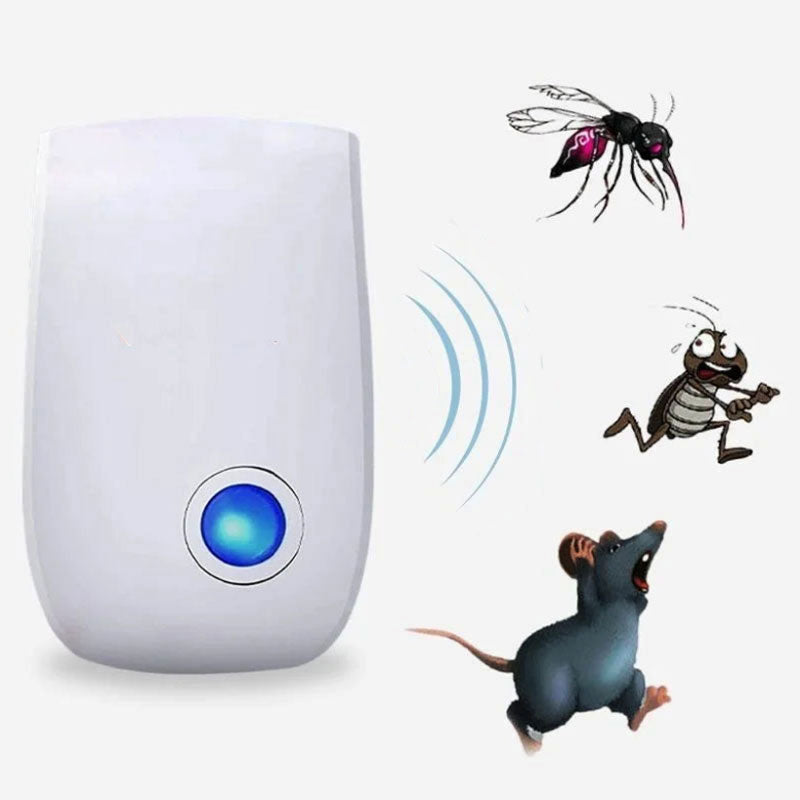 Nokmo | Ultrasonic Mouse Repeller – Odorless Pest Control Safe for Children & Pets