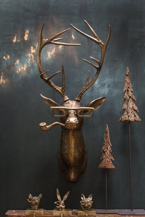 Nokmo | Unique Animal Head Wall Decoration for Home