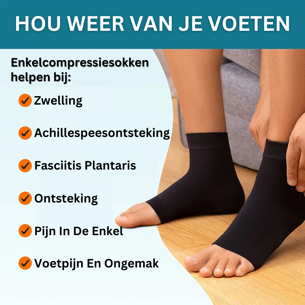 Nokmo | Unisex Compression Socks with Targeted Support